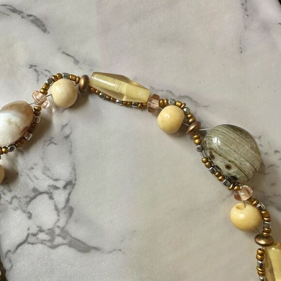 Agate beaded necklace - Picture 11 of 12